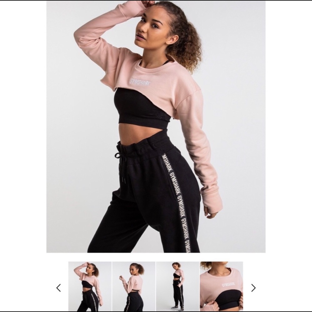 Gymshark super cropped pullover